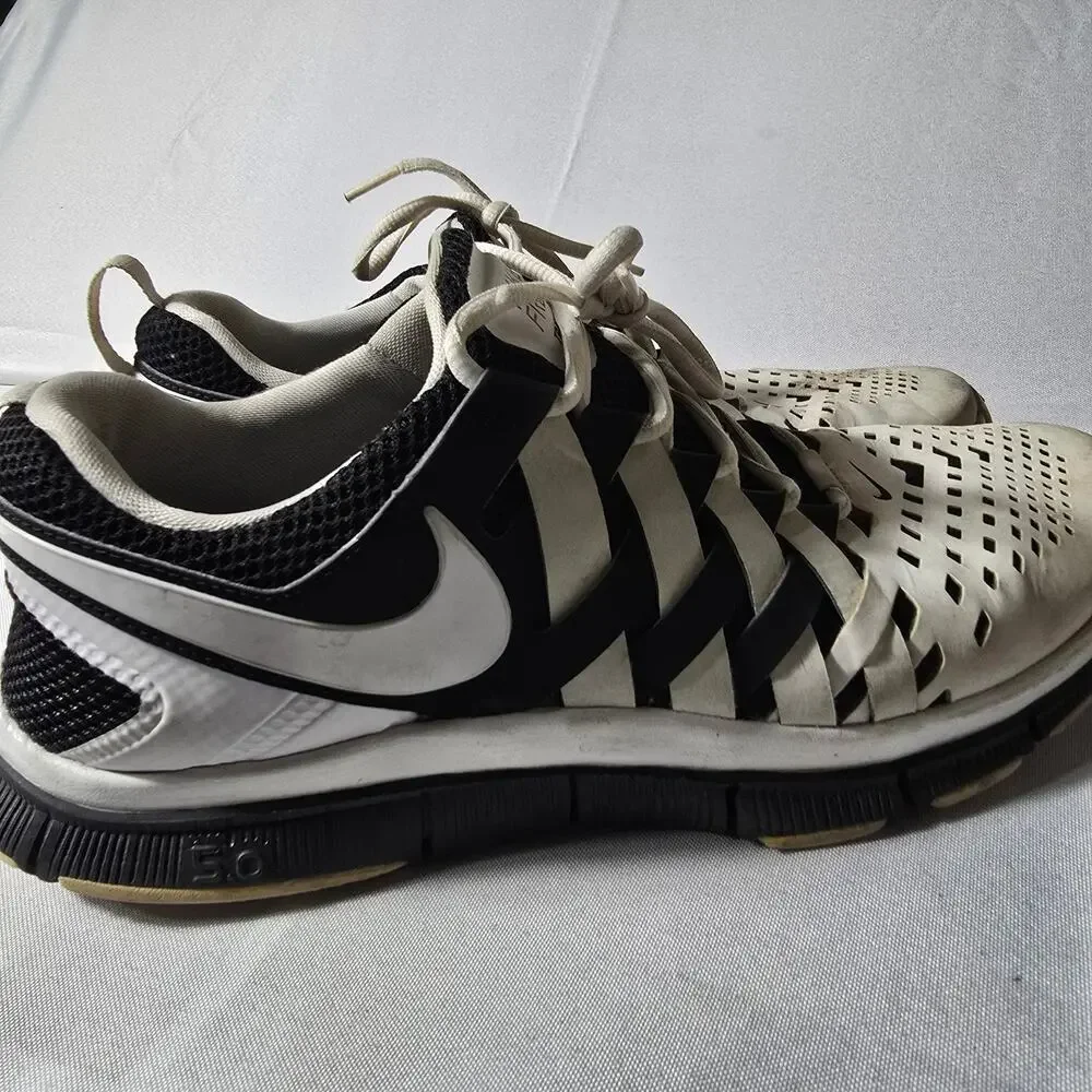 Nike Men's Shoes White Free 5.0 667520-100 Size 11 - Picture 8 of 9